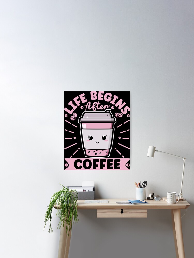 Cutest mug ever - Pink Poster