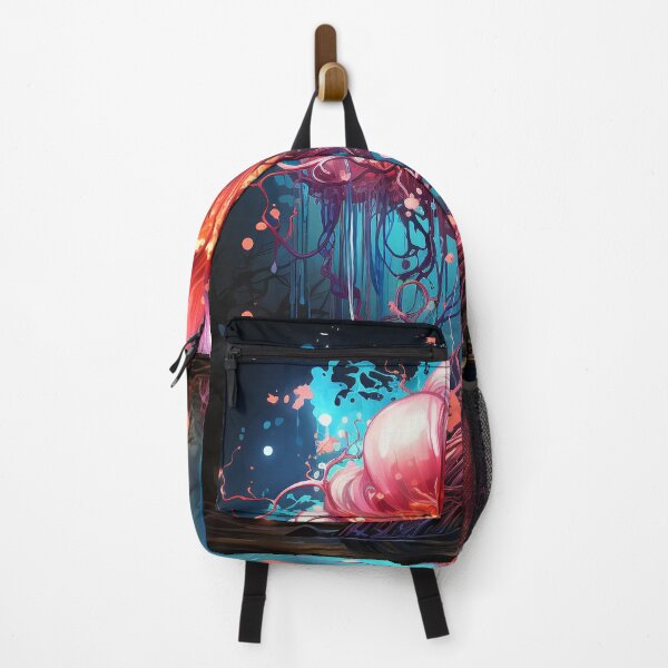 Item preview, Celestial Bloom: A Jellyfish Illuminated by Cosmic Wonders designed and sold by Viktor Surzhko.