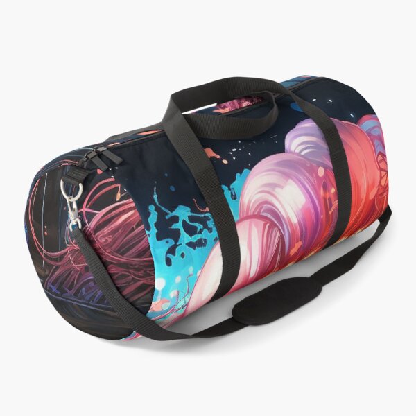 Item preview, Celestial Bloom: A Jellyfish Illuminated by Cosmic Wonders designed and sold by Viktor Surzhko.