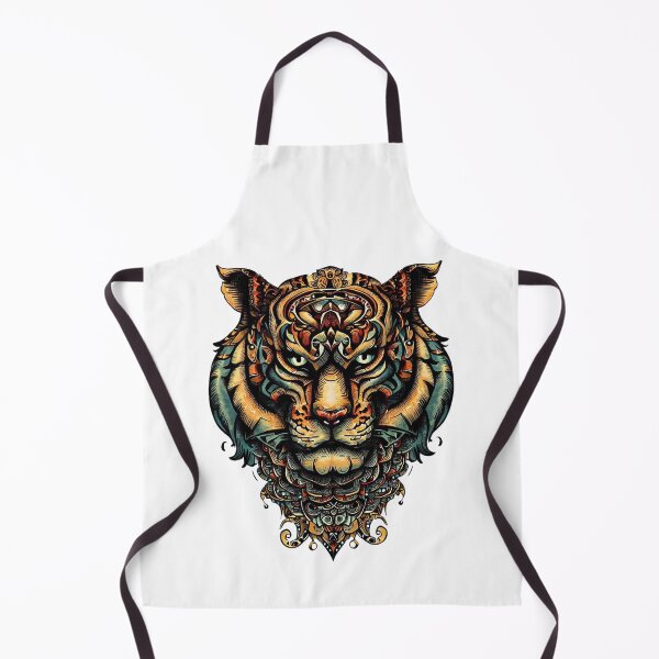 Item preview, T I G E R face o r n a m e n t e d designed and sold by luckymando.