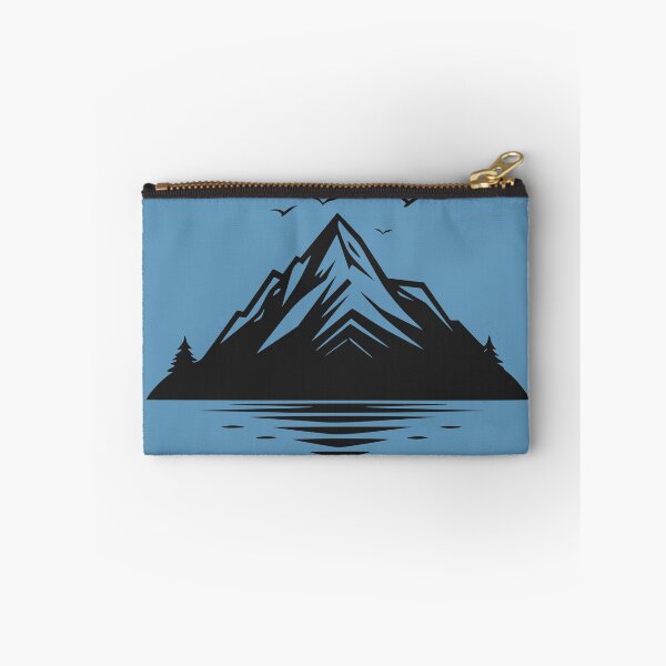 Item preview, Minimalistic rocky mountain with birds designed and sold by Art Happens.