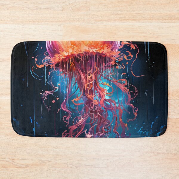 Item preview, Ethereal Beacon of the Abyss: The Cosmic Jellyfish’s Guiding Light designed and sold by Viktor Surzhko.