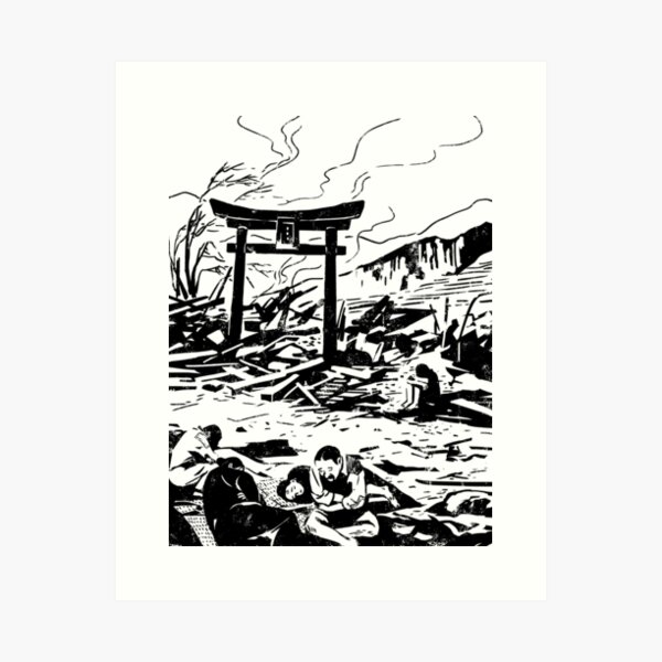 Japan after the war Art Print