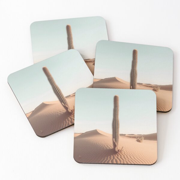 Item preview, Cactus In The Sandy Desert. Large Sand Dune designed and sold by GiveMeMood.