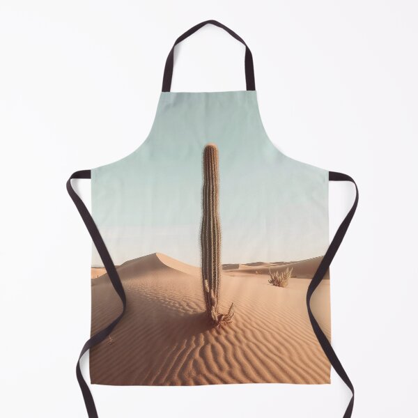 Item preview, Cactus In The Sandy Desert. Large Sand Dune designed and sold by GiveMeMood.