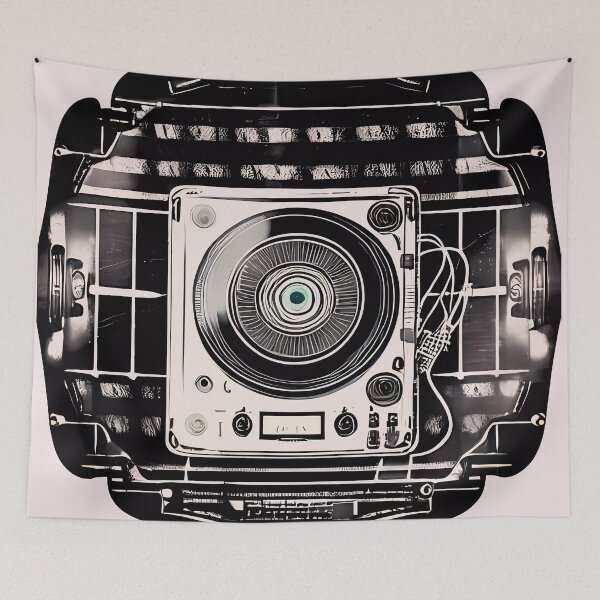 Item preview, Retrofuturistic Sounds designed and sold by Transelasticart.