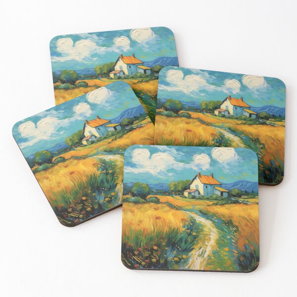 Item preview, oil style landscape designed and sold by ImpulsoVital.