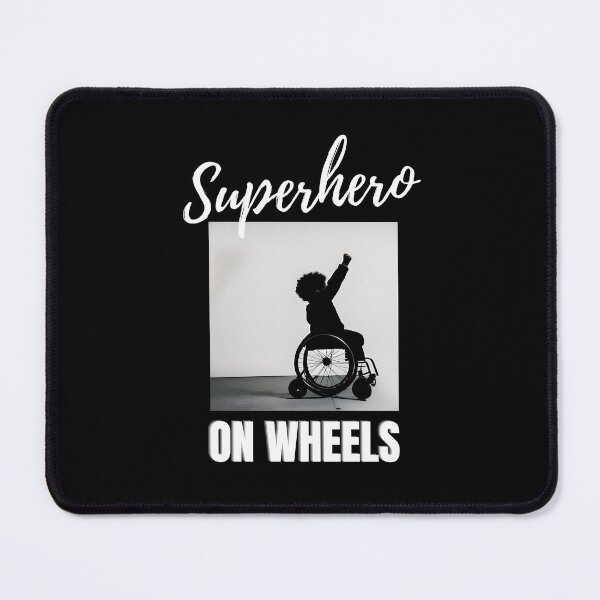 Item preview, Superhero on Wheels Inspirational Joyful Child in Wheelchair designed and sold by Celebration Printables.