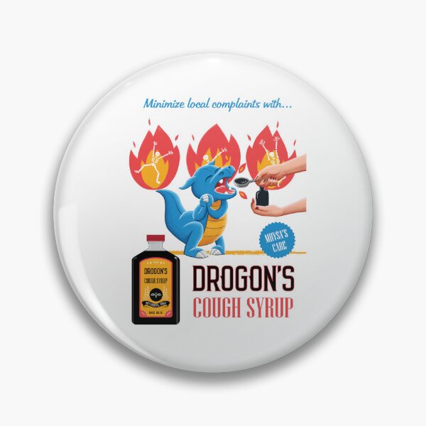 Item preview, Drogon's Cough Syrup designed and sold by MustardSoda.