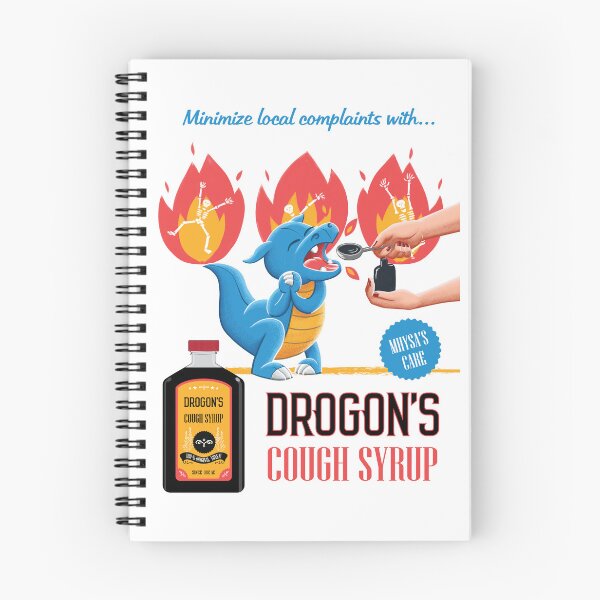 Item preview, Drogon's Cough Syrup designed and sold by MustardSoda.