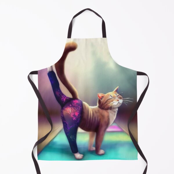 Item preview, Yoga cat designed and sold by Witty-Kids.