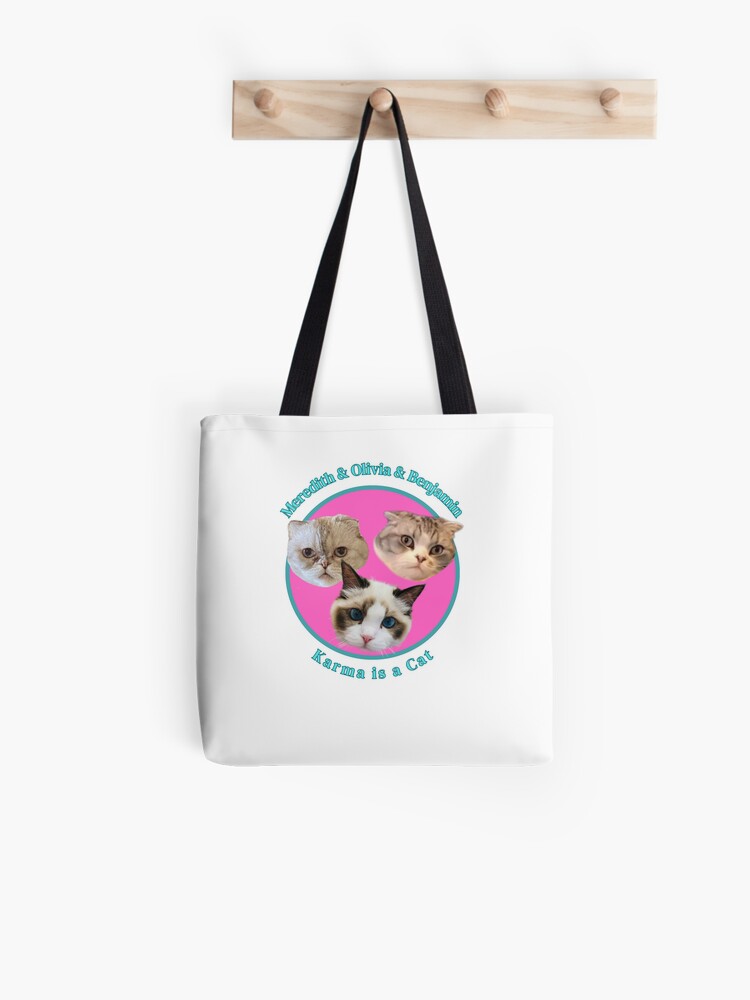 Sold Taylor Swift Meredith and Olivia Cat Tote Bag Official Merch