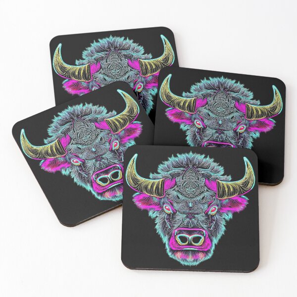 Item preview, The Neon Bison designed and sold by DesignsCreative.