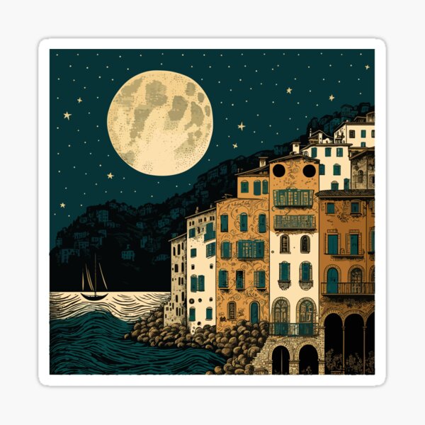 Item preview, Camogli near Genova, Italy, Liguria designed and sold by SamJanner.