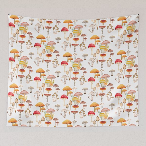 Aperçu de l'œuvre Motif champignon créée et vendue par ZoisStore.