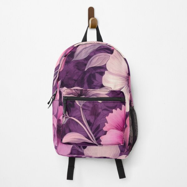 Item preview, Purple and Pink Flowers Pattern designed and sold by EpicFoxArt.