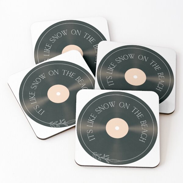Item preview, Snow on the beach lyrics on record  designed and sold by KimmmiK.