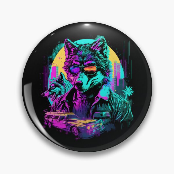 Item preview, Summer Wolf Retro Gangster  designed and sold by Nick's_Designs ..