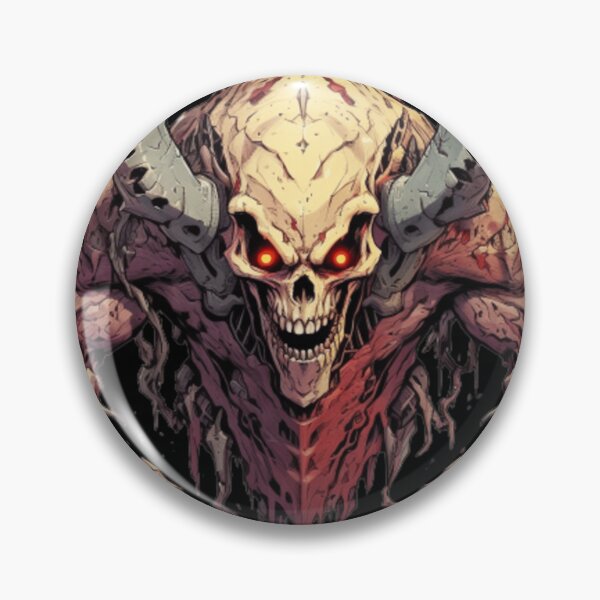 Item preview, Horned Demon Skull Doom  designed and sold by Nightarcade.