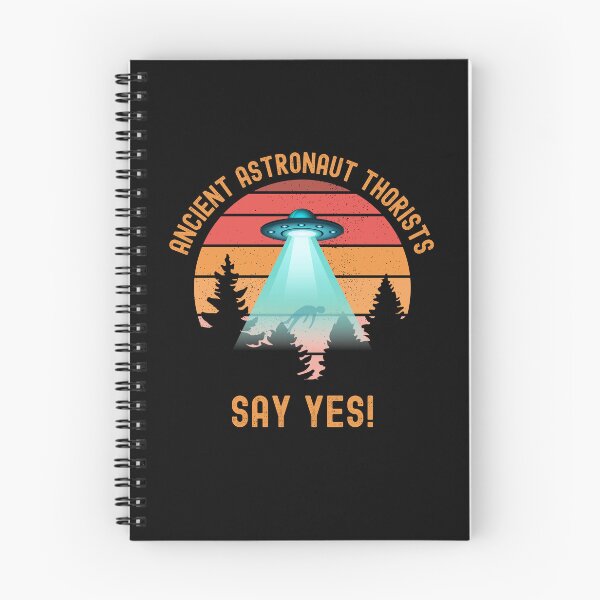 Item preview, Ancient Astronaut Theorists Say Yes Retro Shirt Funny Alien UFO Abduction Gift designed and sold by lou731.