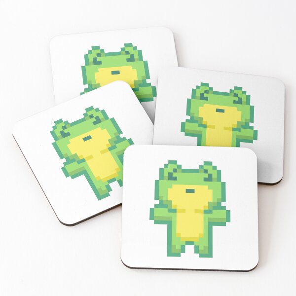 Item preview, Cute pixel frog buddy designed and sold by LilComfyFella.
