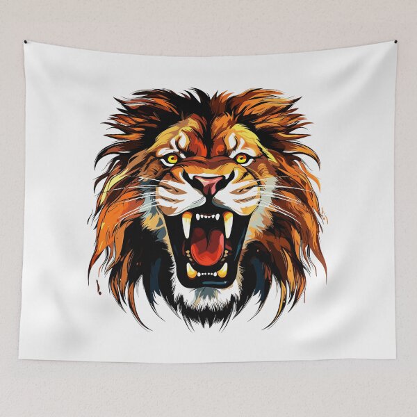 Item preview, Fiercest Lion  designed and sold by Artbyminga.