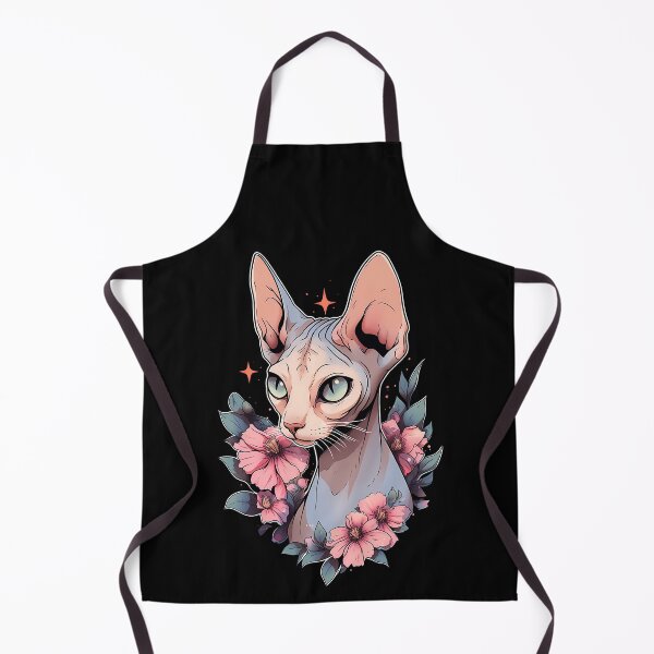 Artikelvorschau, Sphynx-Katzenblumen entworfen und verkauft von Clara Hollins.
