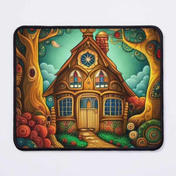 Item preview, Magical Fairytale Woodland Cottage designed and sold by EpicFoxArt.