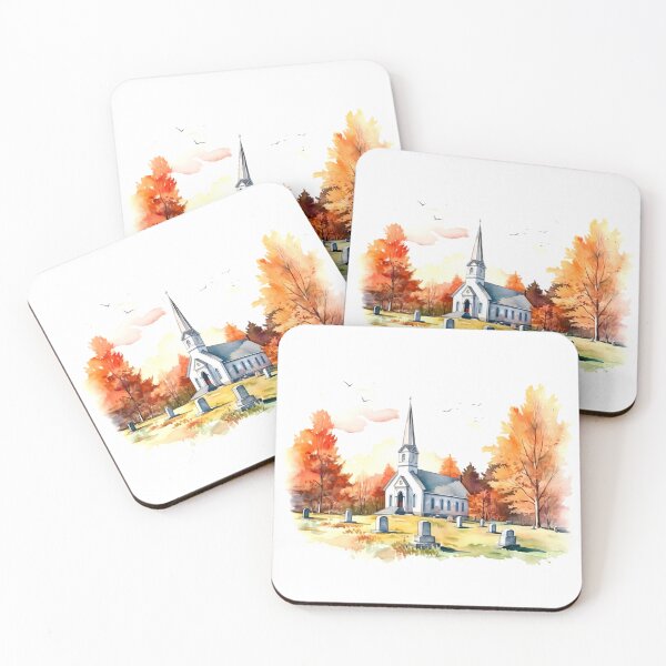Item preview, Country Church Clipart, Rural Worship, Quaint Chapel, Historic Sanctuary, Spiritual Haven, Traditional Worship, Countryside Church designed and sold by CoolorPainting.
