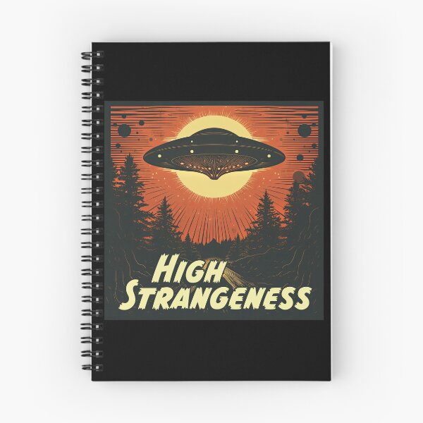 Item preview, High Strangeness – Unidentified Flying Object UFO/ Unidentified Aerial Phenomena UAP designed and sold by LynneMitchell.