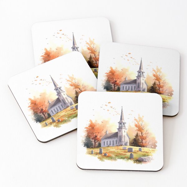 Item preview, Country Church Clipart, Rural Worship, Quaint Chapel, Historic Sanctuary, Spiritual Haven, Traditional Worship, Countryside Church designed and sold by CoolorPainting.