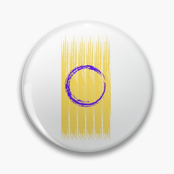 Item preview, Pride Collection - Intersex Pride Flag (Paint Streak/Vertical) designed and sold by T-WoodCreations.
