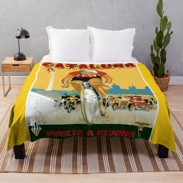 Item preview, VUELTA A ESPANA : Abstract Surreal Bicycle Racing Print designed and sold by posterbobs.