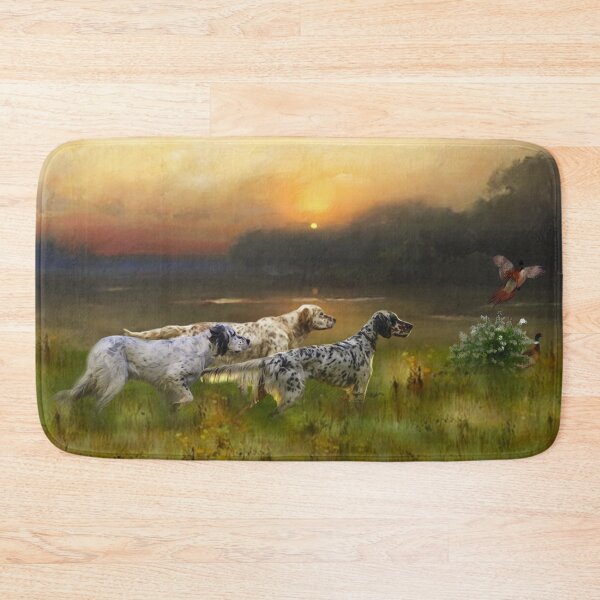 Item preview, Pheasant Hunting with English Setters  designed and sold by TammyHunterArt.