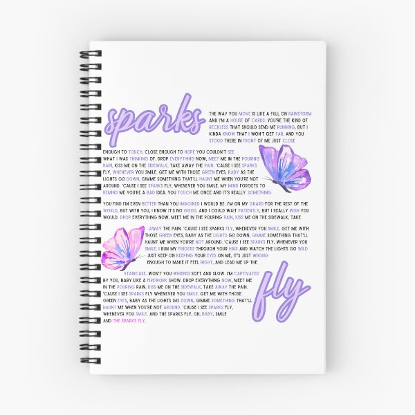 Artikelvorschau, Sparks Fly (Taylors Version) Songtext entworfen und verkauft von kendalljhensley.