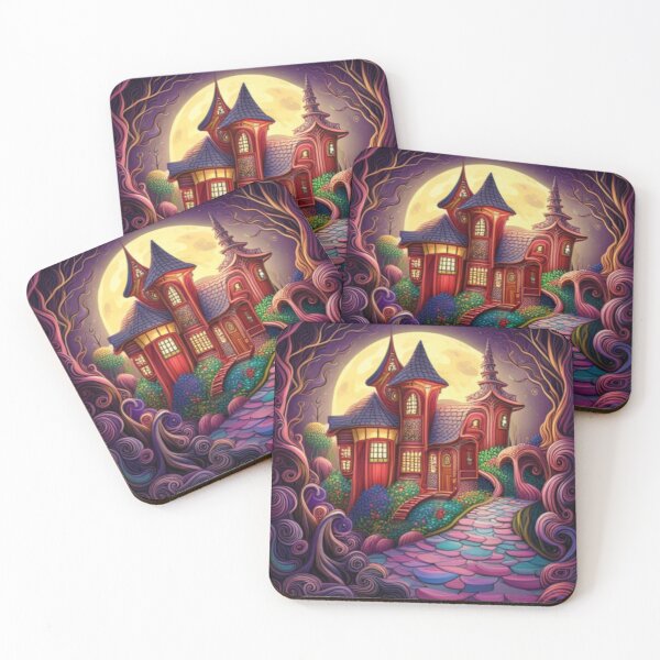 Item preview, Abstract Magical Fairytale Cottage  designed and sold by EpicFoxArt.