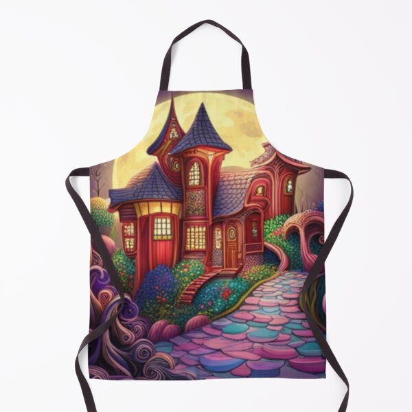 Item preview, Abstract Magical Fairytale Cottage designed and sold by EpicFoxArt.