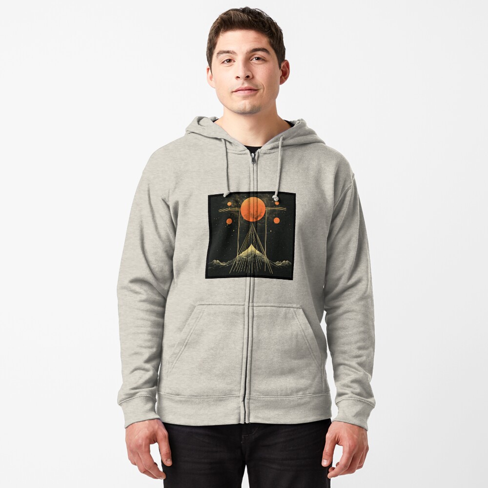 Item preview, Zipped Hoodie designed and sold by LynneMitchell.