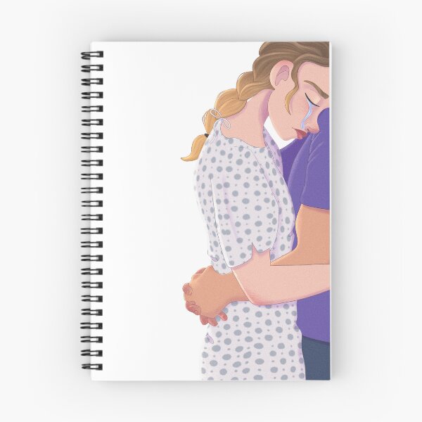 Item preview, Embrace of Strength and Support - Empathy in Difficult Hospital or Medical Experiences designed and sold by anngeefoote.