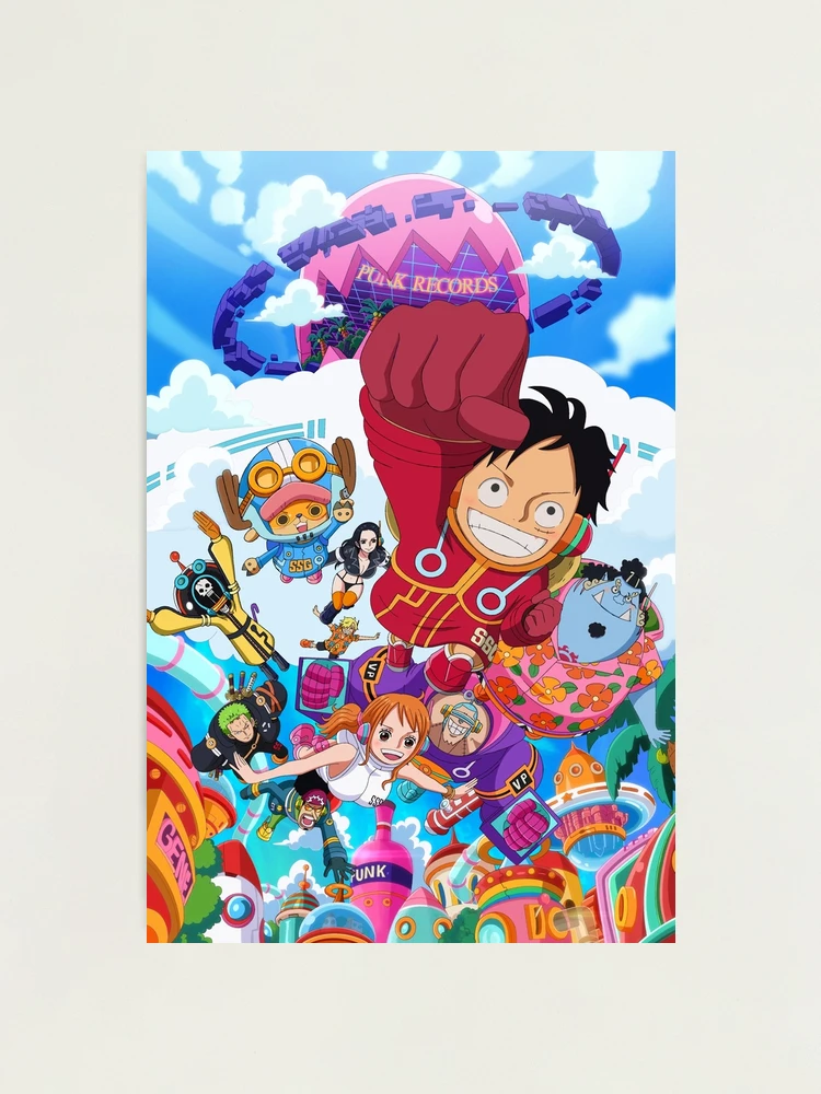 ★E.B.M★ Pocket Detail One Piece EMO6WOP070 One Piece Proxy Card Holo - Monkey D. Luffy Franky Portgas D