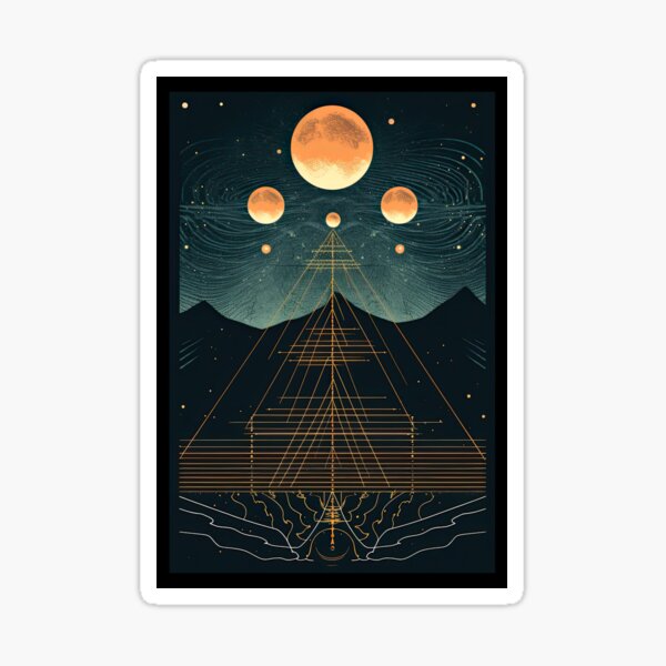 High Strangeness – Earth Ley Lines 2 Sticker