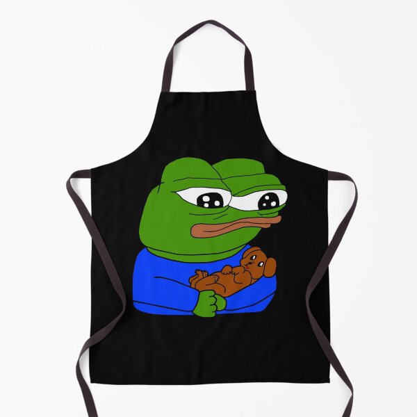 Item preview, Pepe With Cute Puppy designed and sold by Slav-Art.