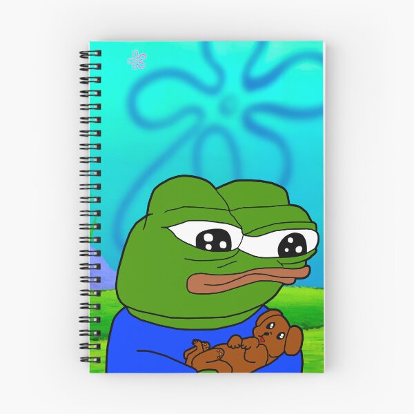 Item preview, Pepe With Cute Puppy designed and sold by Slav-Art.