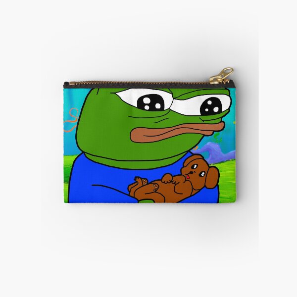 Item preview, Pepe With Cute Puppy designed and sold by Slav-Art.