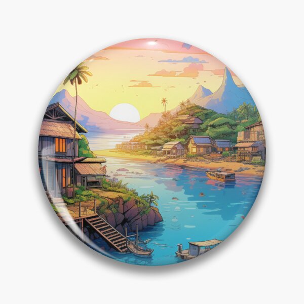 Item preview, Amber-hued Sea designed and sold by kingaiart.