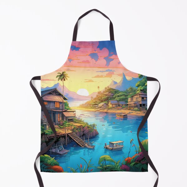 Item preview, Amber-hued Sea designed and sold by kingaiart.
