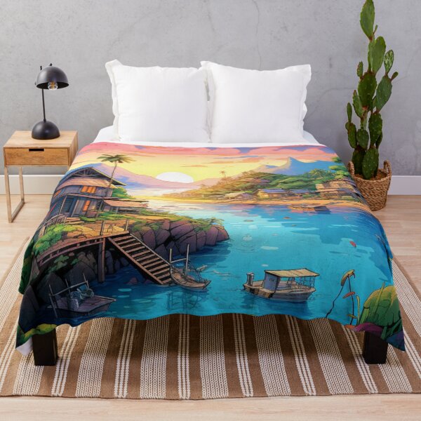 Item preview, Amber-hued Sea designed and sold by kingaiart.