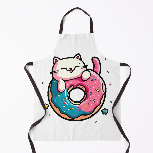 Item preview, Happy Donut Cat  designed and sold by khachiche.