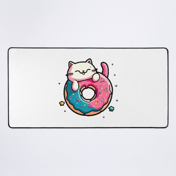 Item preview, Happy Donut Cat  designed and sold by khachiche.