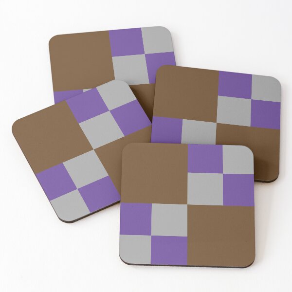 Item preview, Brown, Purple, and Grey Check Ver. 1 designed and sold by TheRulerofEarth.